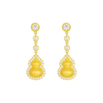 CHOW TAI SENG S925 Silver Earrings Women's
