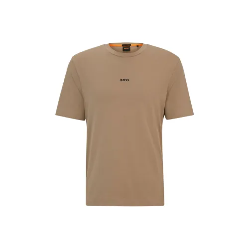 HUGO BOSS Logo Printed Relaxed-Fit T-Shirt