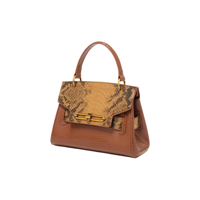 DAPHNE PU Handbag Women's Brown-1