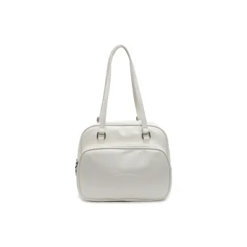 ROUNDOT PU Shoulder Bag Backpack Women's White/Black/Blue/Pink