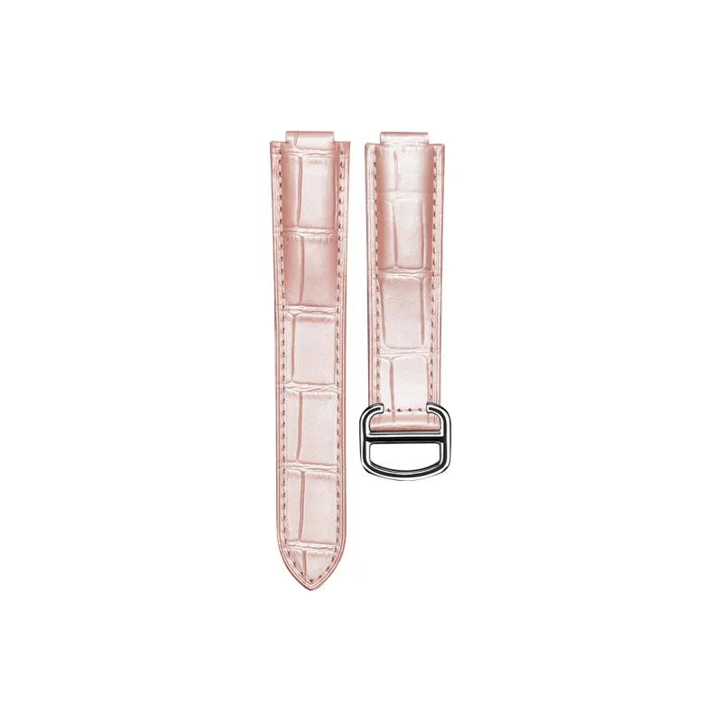 WOALMORN Cartier Compatibility Watch Band 20 12cm Cowhide Leather Material-9