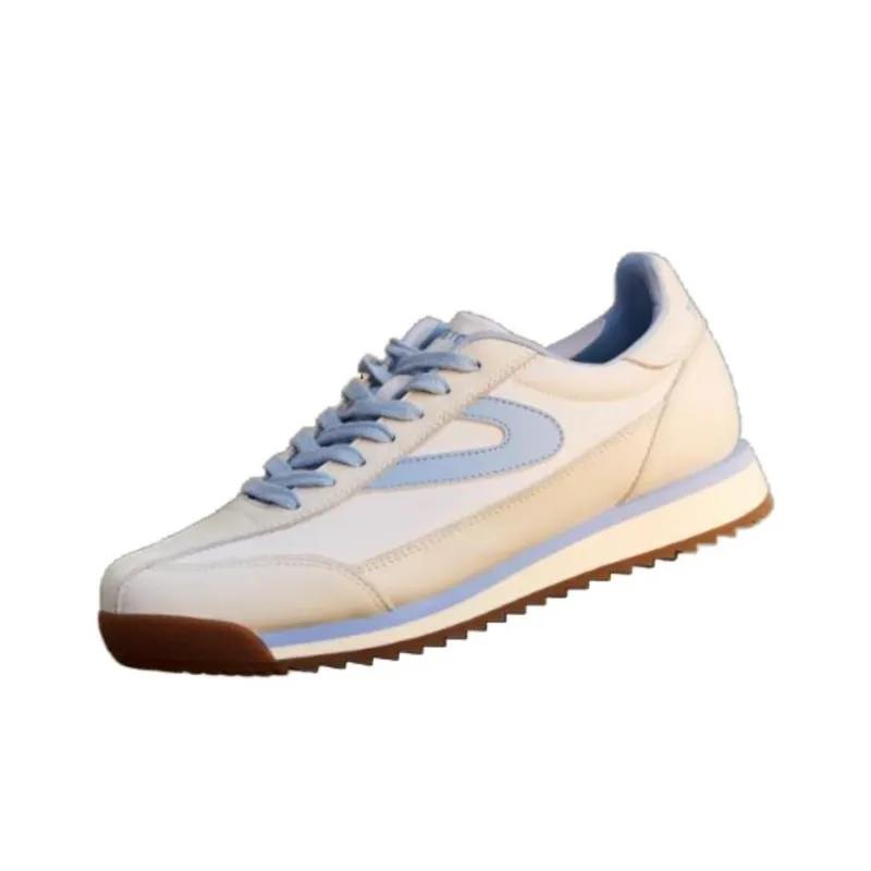 TRETORN Rawlins Low-Top Casual Shoes Unisex Beige White Blue-1