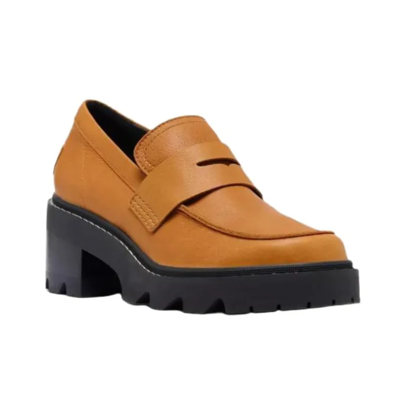 SOREL JOAN NOW™ CITY LOAFER Chunky Heel High Heels 5cm Women's Orange-2