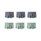6 Pack-(Dark Gray 3+Dark Green 3)