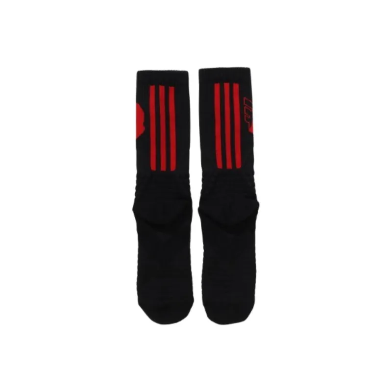A BATHING APE Mid Calf Socks Men's 1 Pack Black-2