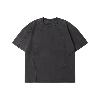 N MAX T Shirts Men Gray