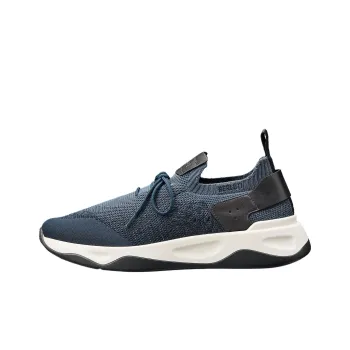 BERLUTI Shadow Low Top Casual Shoes Men's Blue