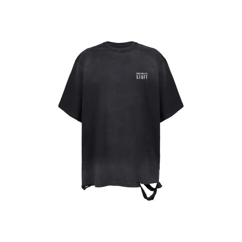 UNDERWATER T Shirt Unisex Patchy Black-0
