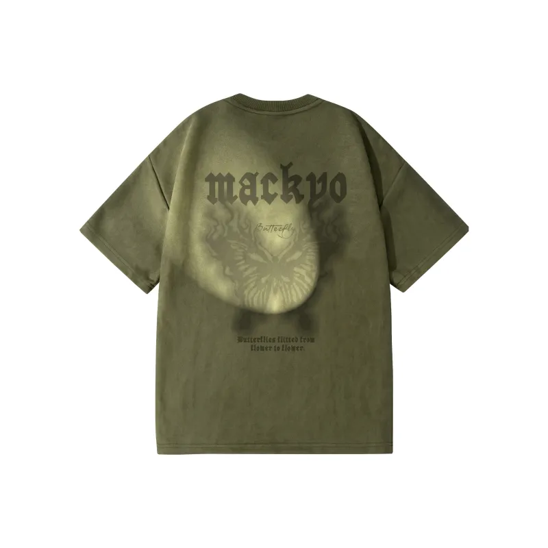 Mackyo Heavyweight T Shirt Unisex-14