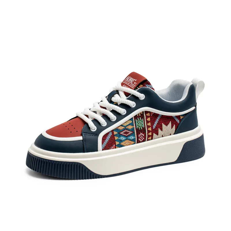 Team Bees Anti Slip Wear Resistant Low Top Skateboard Shoes Men's-7