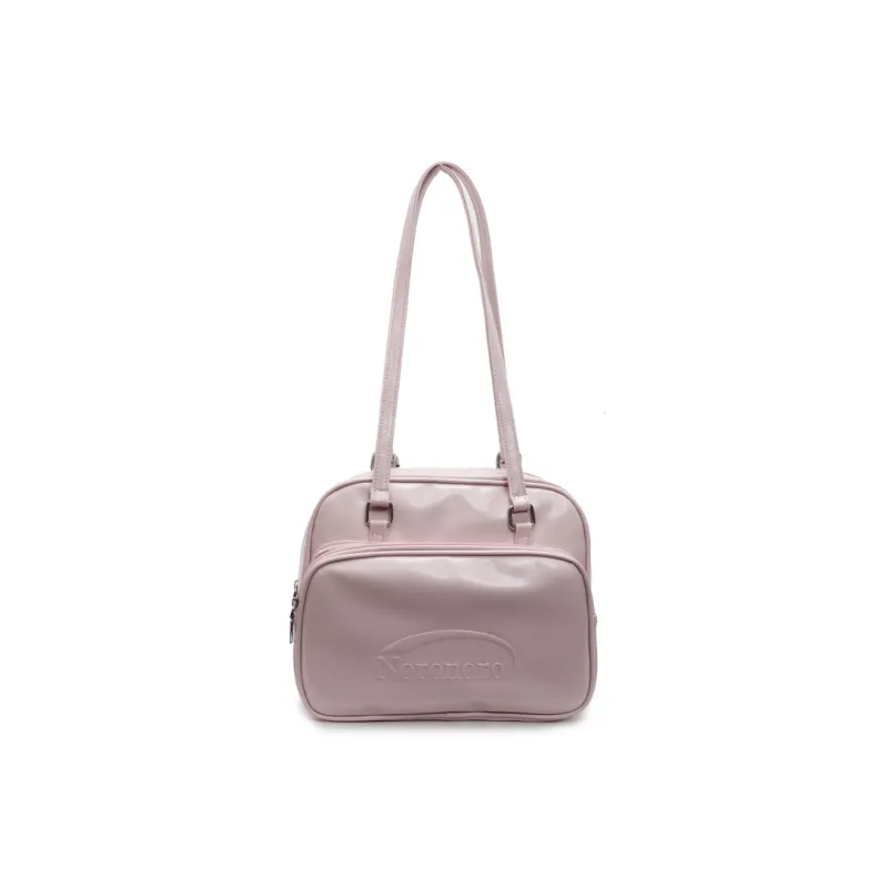 Yalu PU Backpack Shoulder Bag Regular Women's White/Black/Blue/Pink-21