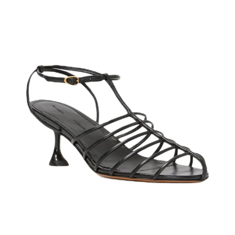 PROENZA SCHOULER One Strap Sandals 6cm Women's Black-2