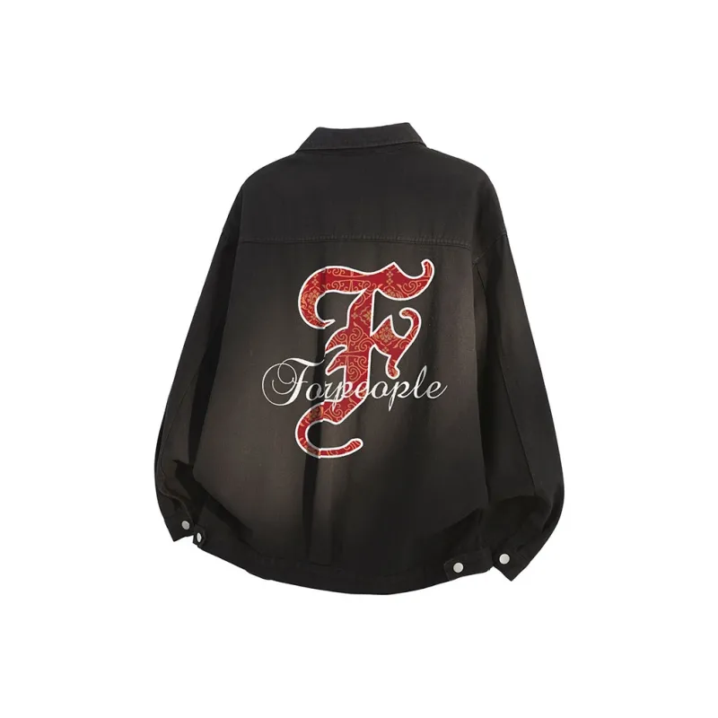 FAX FOR FMACM Denim Jacket Unisex-4