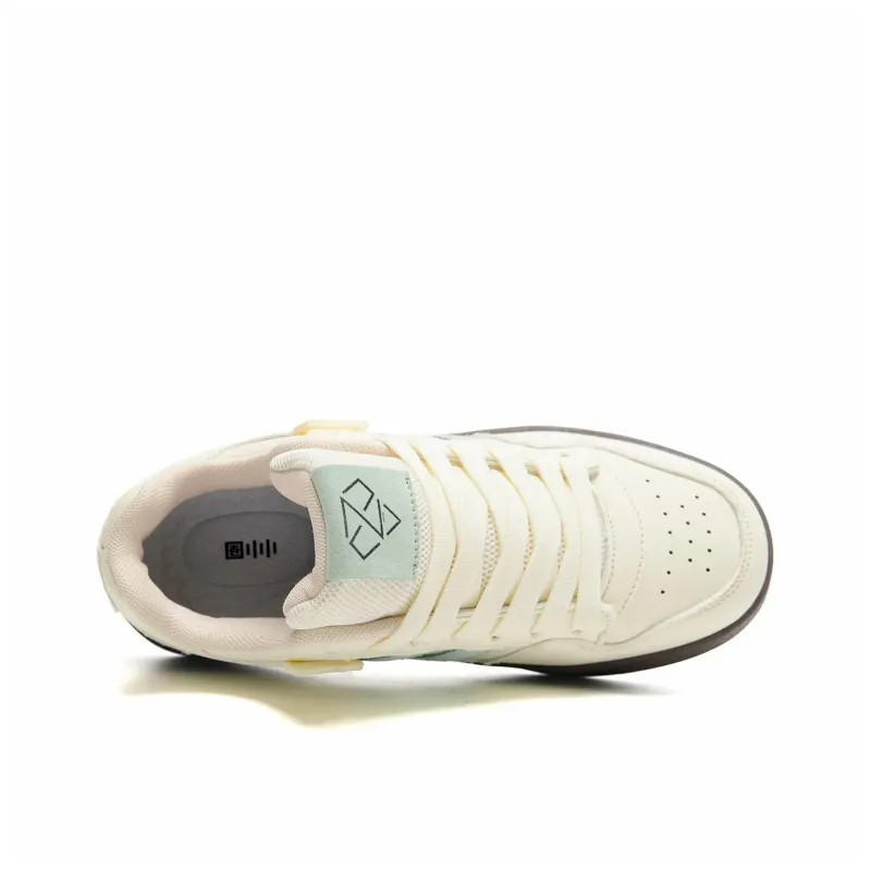 Circle Small Coverage Lightweight Breathable Height Increasing Low Top Skateboard Shoes Unisex-43
