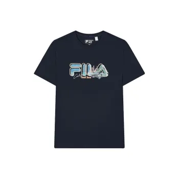 FILA Heritage T Shirt Men's Legend Blue