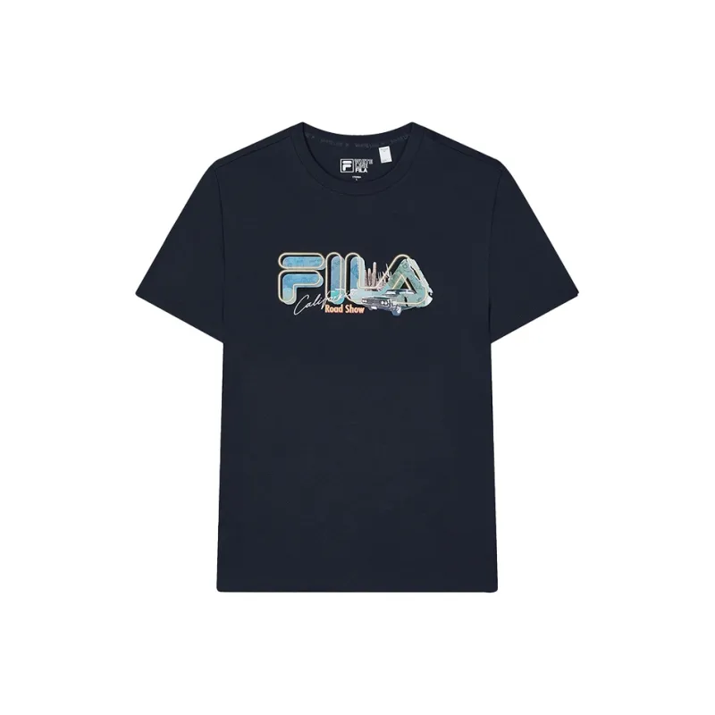 FILA Heritage Collection T Shirt Men's Legend Blue-0