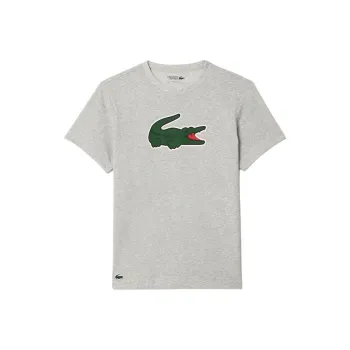 LACOSTE T Shirt Men's Medium Gray