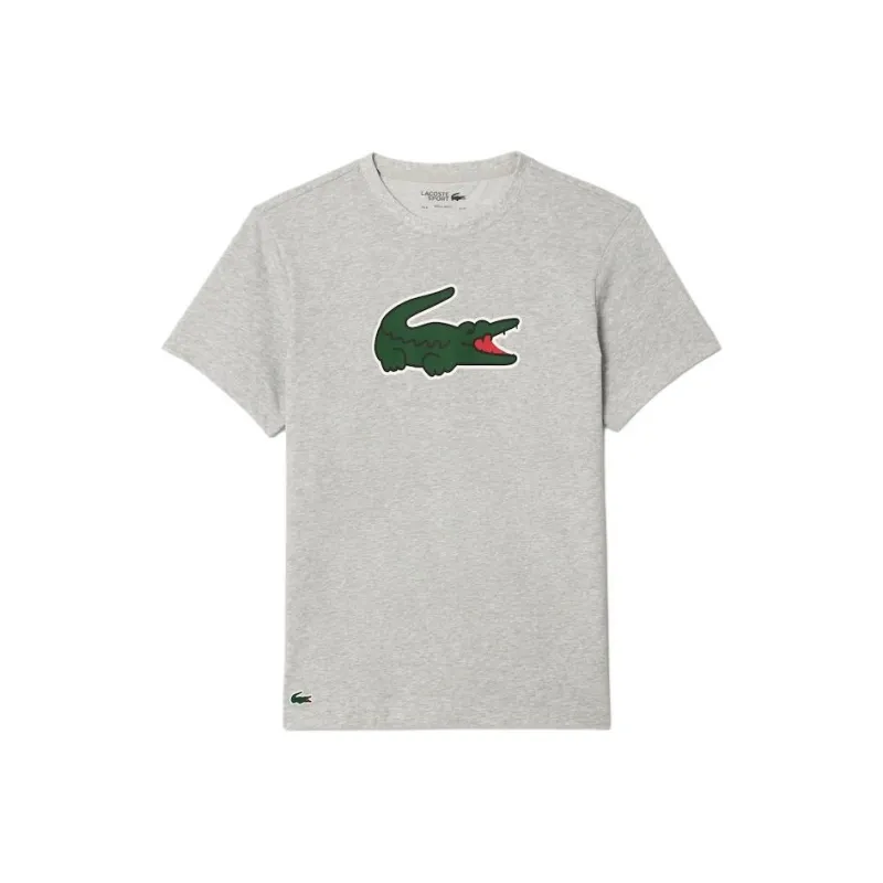 LACOSTE T Shirt Men's Medium Gray-0