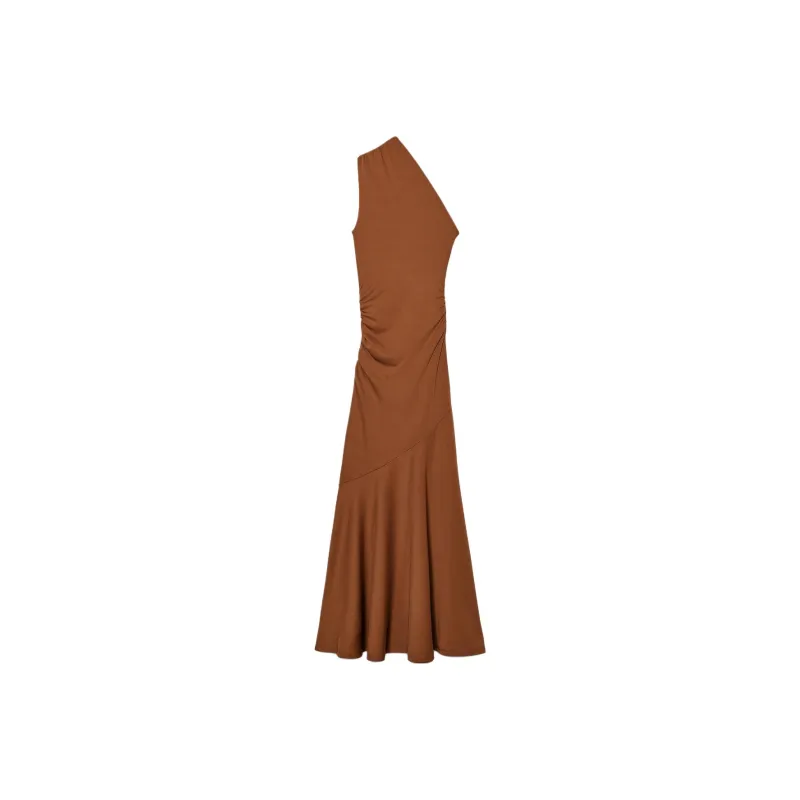 ZARA Sleeveless Dress Women's Toffee-1