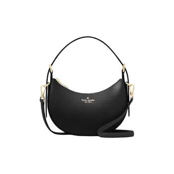 Kate Spade Saffiano Leather One Shoulder Handbag Women's Black