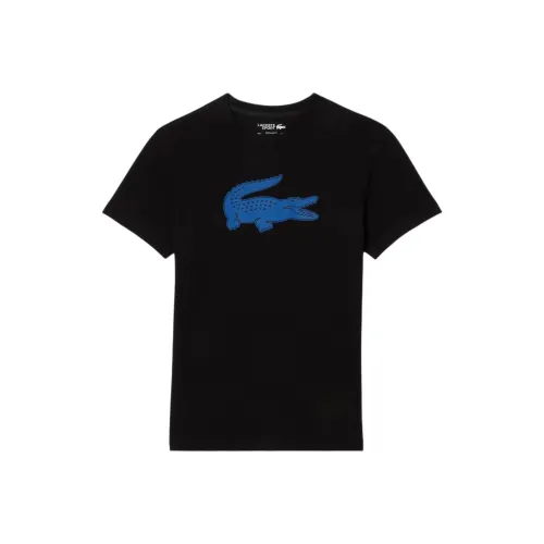 LACOSTE T Shirt Men's Black Blue