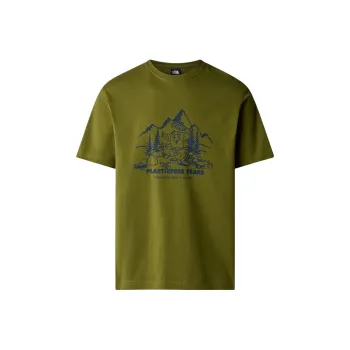THE NORTH FACE T Shirt Men's Olive Green