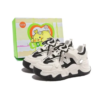 Budding Bear Anti Slip And Wear Resistant Lightweight Height Increasing Low Top Chunky Sneakers Women's