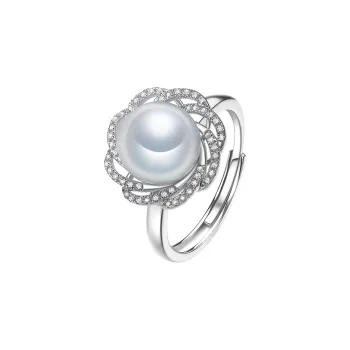 ME LUXE Pearl Rings Women's