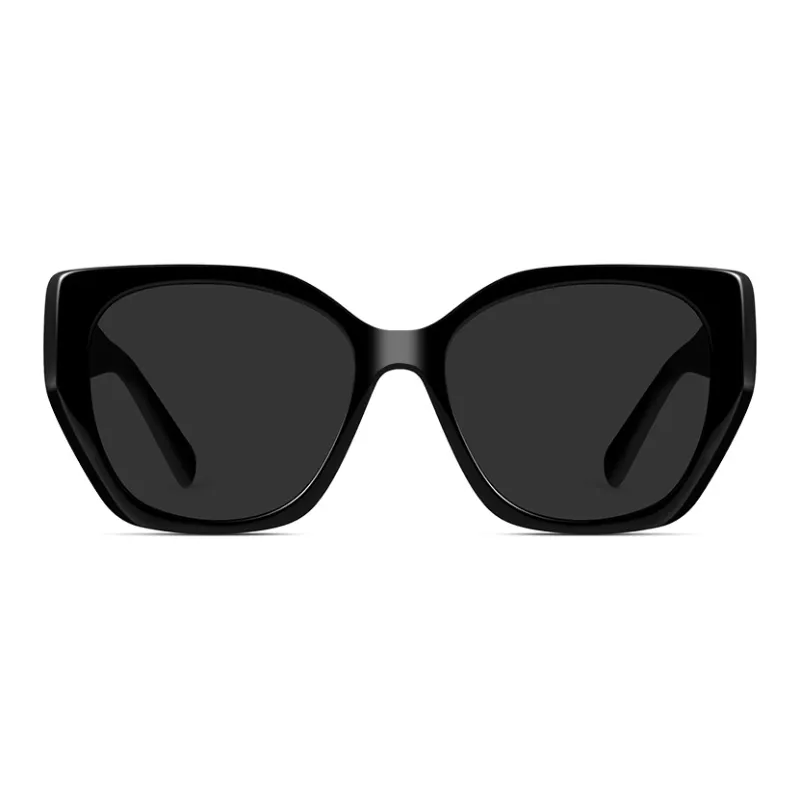VEGOOS Plate Frame Irregular Shape Sunglasses Unisex-2