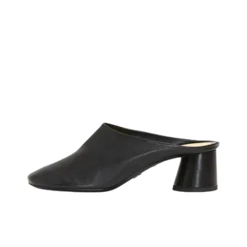 PROENZA SCHOULER Glove Closed Toe Slippers 5cm Women's Black