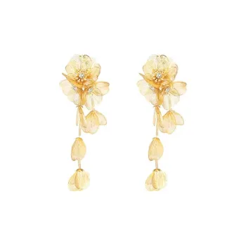 WAW Gold Plated Copper Earrings Women's