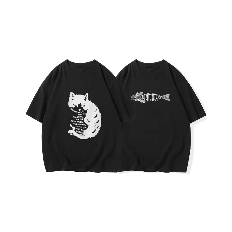 RUNNINWHEEL T Shirt Unisex 2 Pack-0