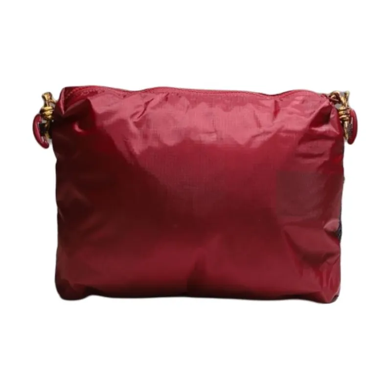 KLATTERMUSEN Recycled Polyamide Shoulder Bag Men's Red & Black-1