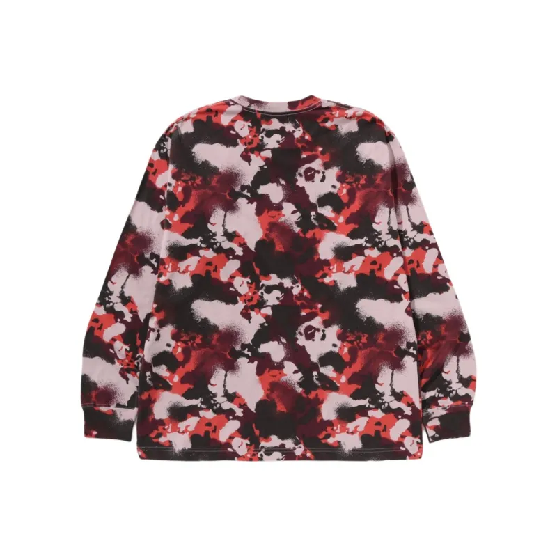A BATHING APE ® Camouflage print T shirt-1