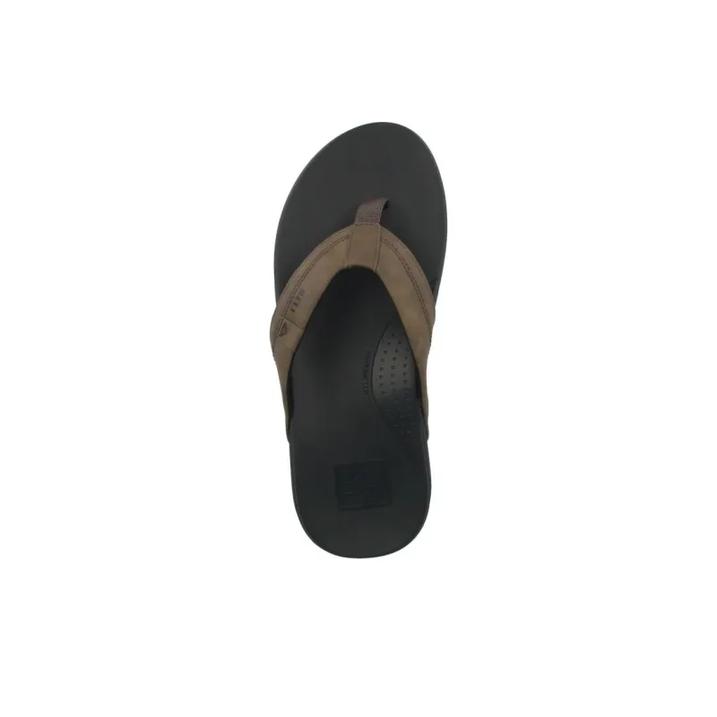 REEF Cushion Bounce Abrasion Resistant Slip Resistant Flip Flops Men's Brown-3