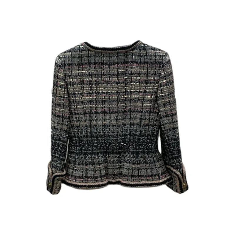CHANEL Jackets Coats Women's Black-1