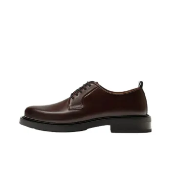 ZARA Dress Shoes Men's Dark Red