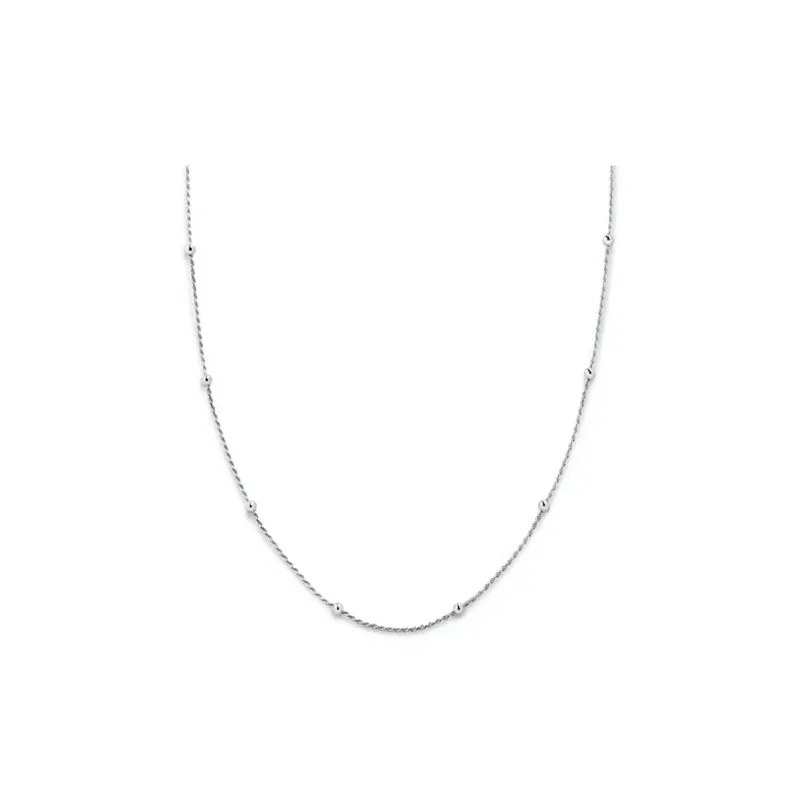 Monica Vinader Beaded Rope chain Necklace-0