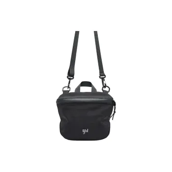MOYYI Oxford Backpack, Messenger Bag, Shoulder Bag, Crossbody Bag Medium Size Men's Black