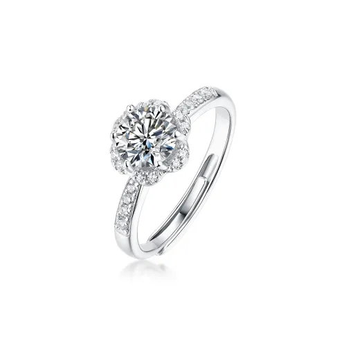 JINLIUFUJIXIANG S925 Silver Rings Women's