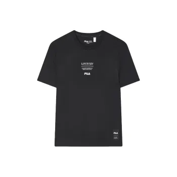 FILA T Shirts Men Jet Black