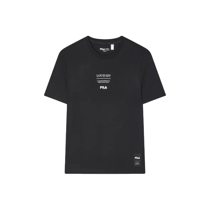 FILA T Shirts Men Jet Black-0