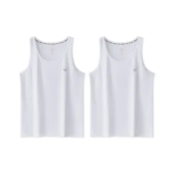 SEPTWOLVES Tank Tops Men's 2 Pack White