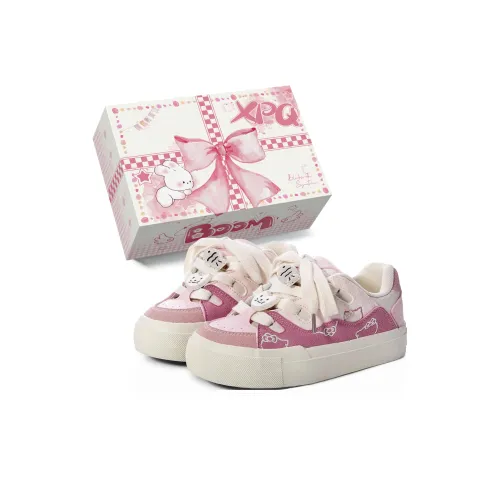 XPQ Wrapping, Wear Resistant And Non Slip Low Top Skateboard Shoes Women's