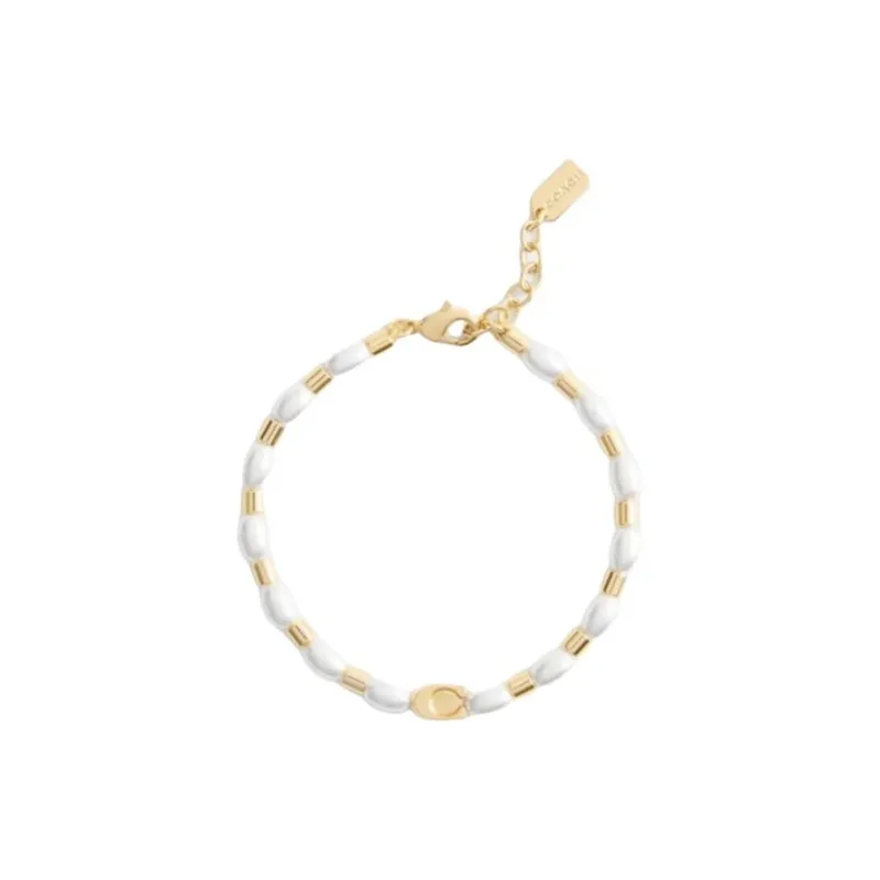 COACH Glass Bracelets Women's Gold-1