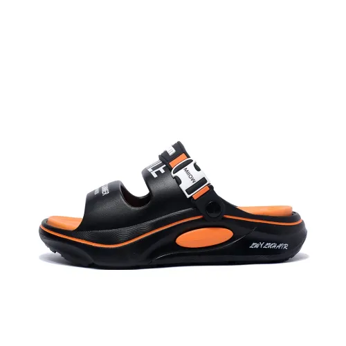 MIIOW Beach Sandals Unisex Black Orange/Matcha Green/White Blue/Beige Brown
