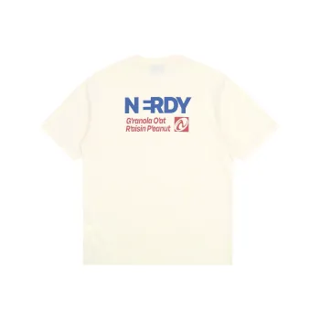 NERDY SS24 T Shirt Unisex Cream