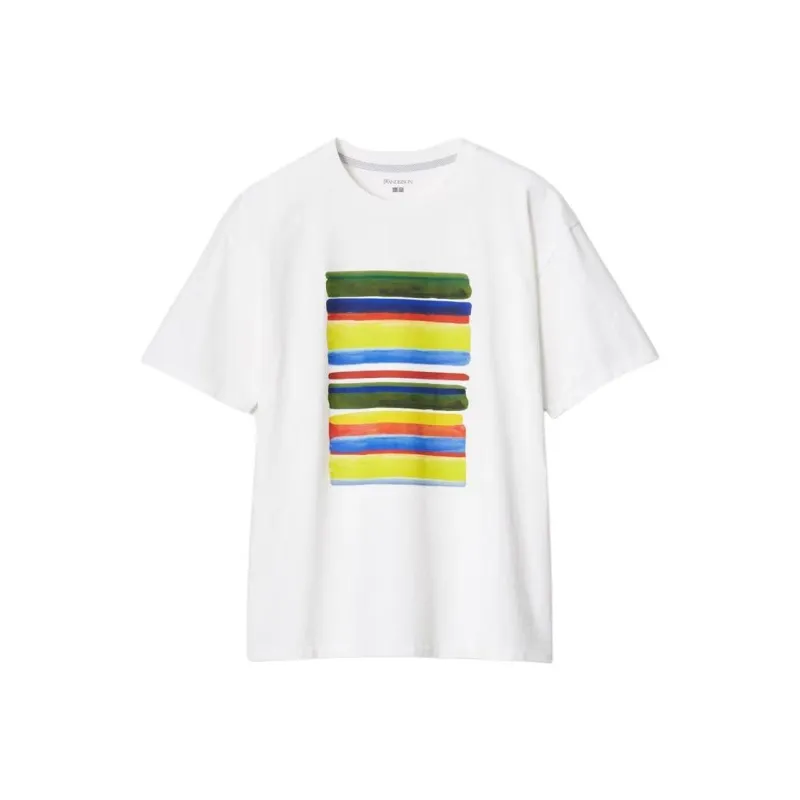 UNIQLO x JWANDERSON Uniqlo Jw Anderson Co Branded Series T Shirt Men's White-0