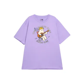 THE NORTH FACE T Shirt Unisex Purple