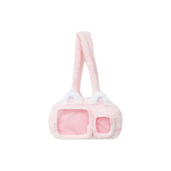Rosyposy Rabbit Hair Crossbody Bag Lolita Fall Winter Faux Fur Shoulder Bag Regular Women's Multicolor